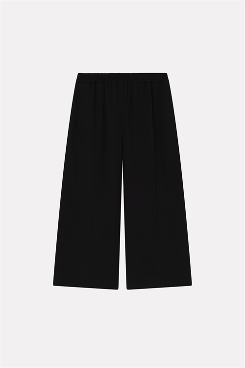 MKDT PIKA CREPE GEORGETTE PANTS BLACK